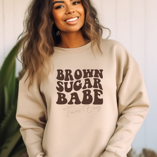 Brown Sugar Babe Crewneck